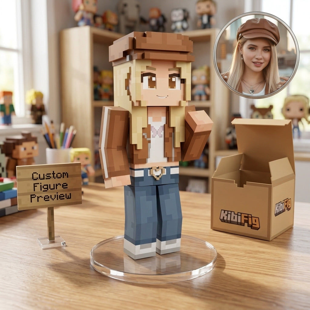 KibiFig Custom Pixels-Style 3D Figures – Pro Version | KibiFig