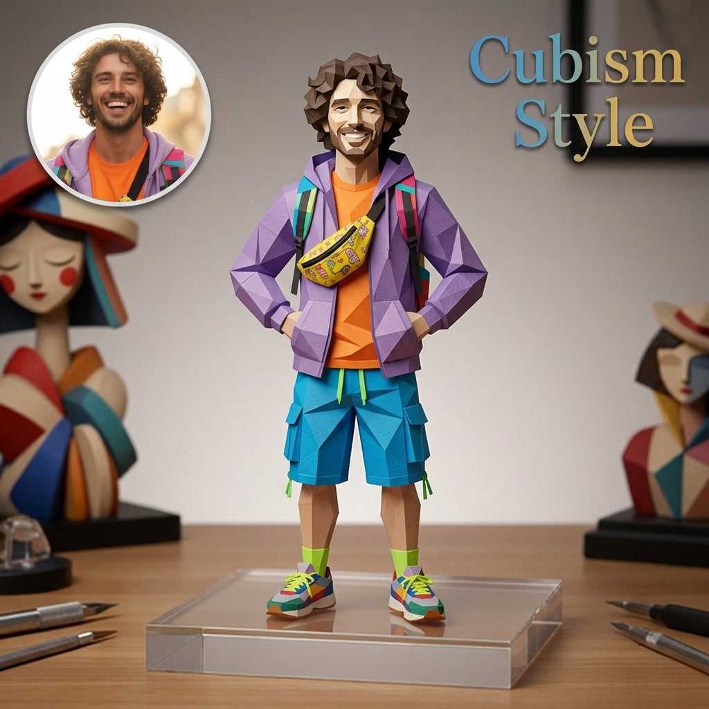 KibiFig Custom Cubism Style 3D Character - Pro Version | KibiFig