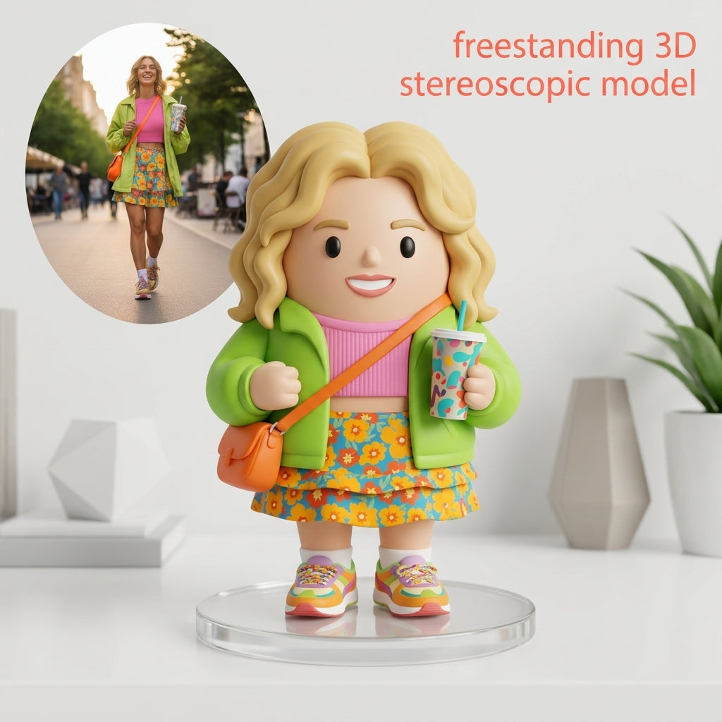 Custom-designed freestanding 3D stereoscopic model – Professional version | KibiFig
