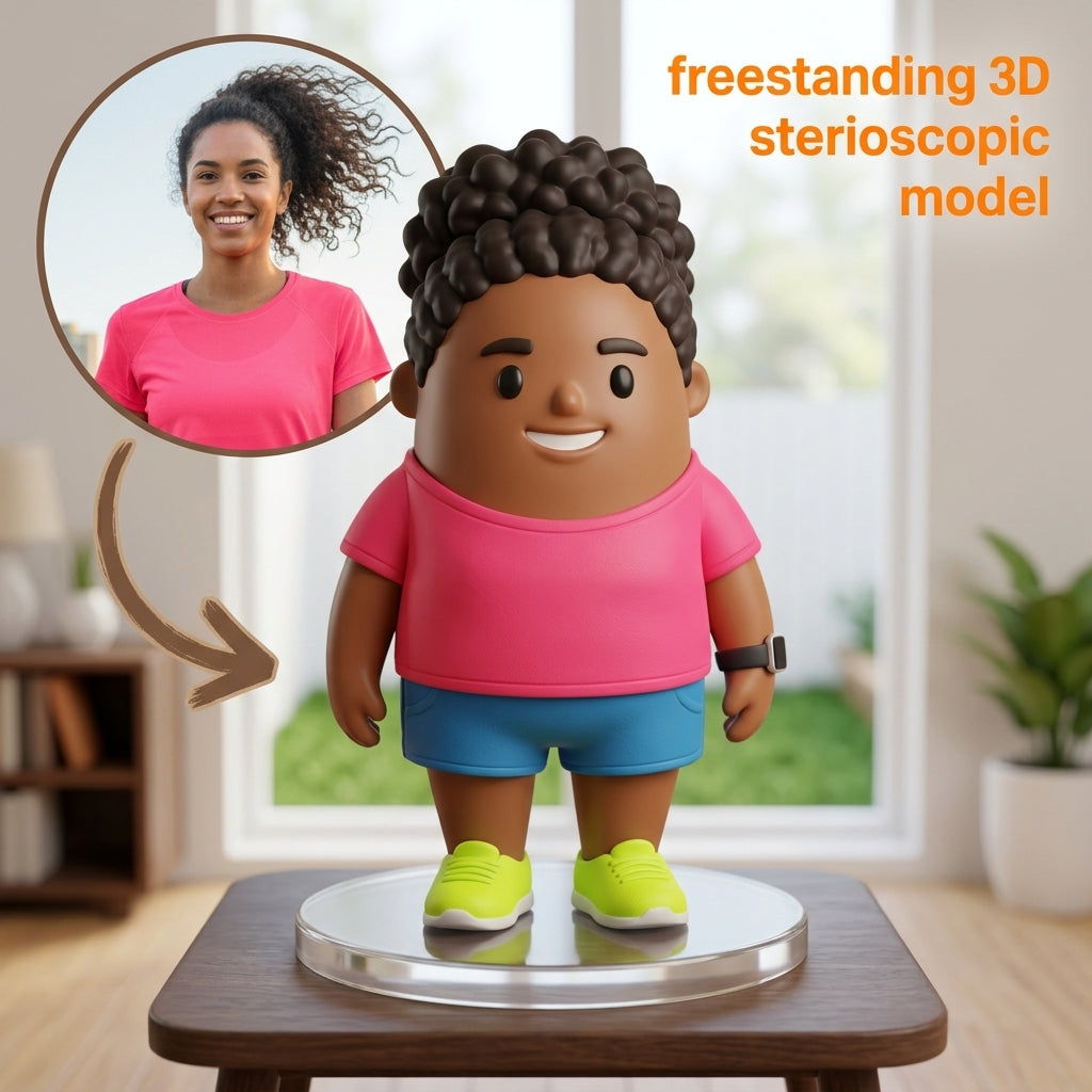 Custom-designed freestanding 3D stereoscopic model – Professional version | KibiFig