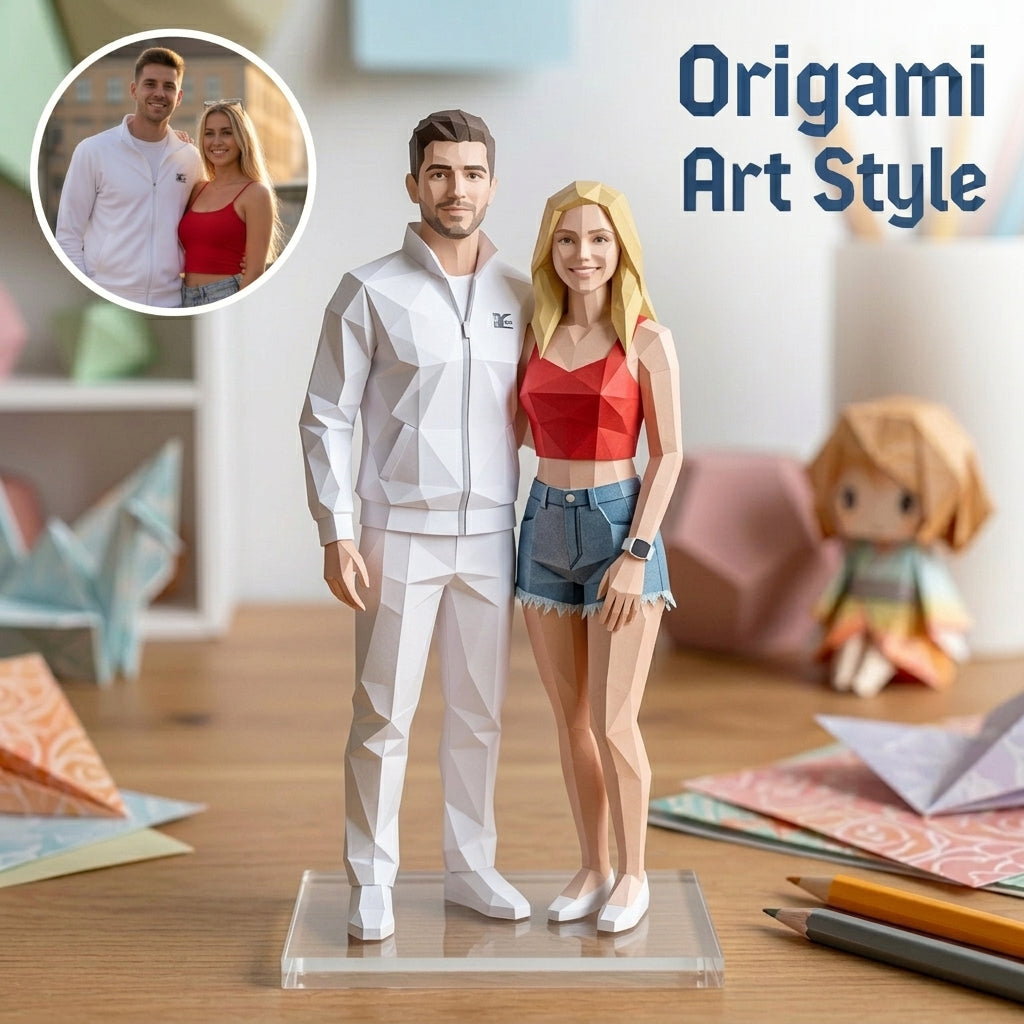 KibiFig Custom Origami Art Style 3D Character - Pro Version | KibiFig