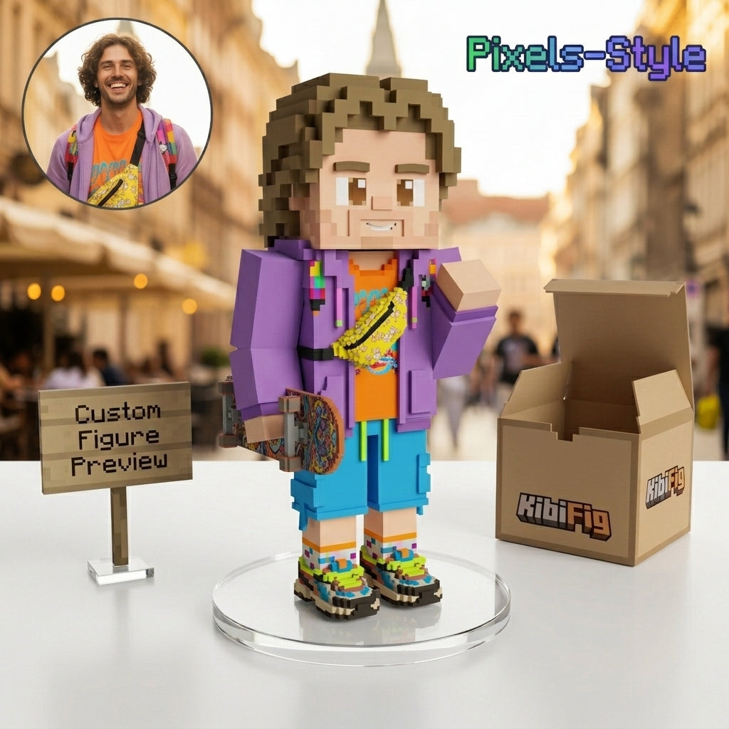 KibiFig Custom Pixels-Style 3D Figures – Pro Version | KibiFig