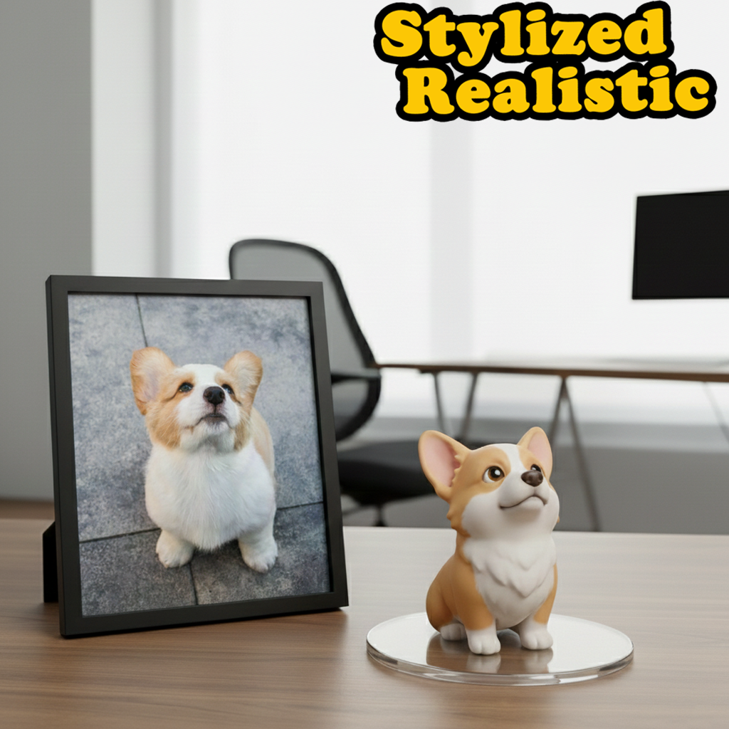 Custom Keychain Edition: Chibi Style 3D Figurine From Your Photo | KibiFig